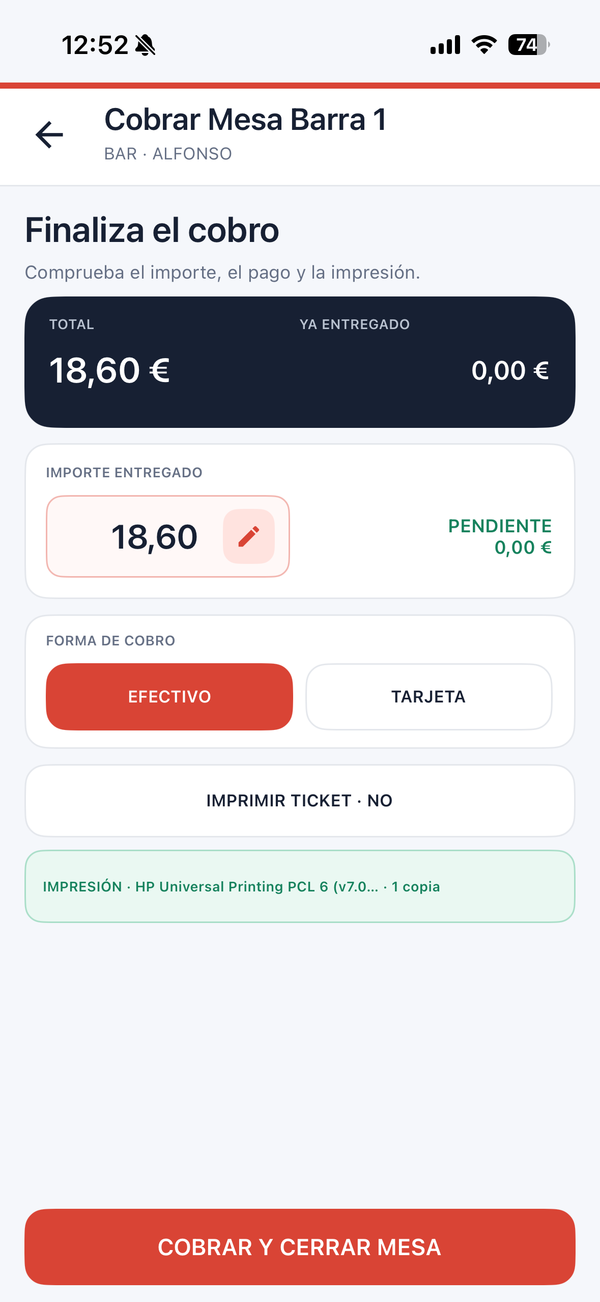 Cobro real en YoloPidoPro